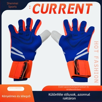 Futballkapus kesztyűk, latex anyagból, uniszex, Shenmei, testreszabás elérhető