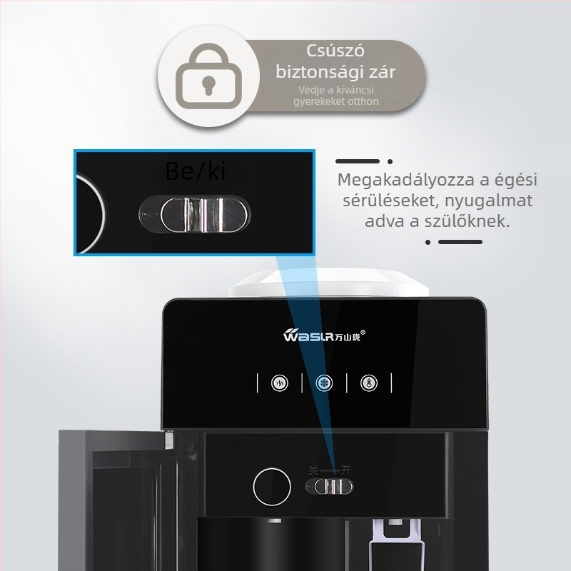 Háztartási függőleges vízadagoló meleg és hideg vízzel, modell 299-1, teljesítmény 550W, 220V