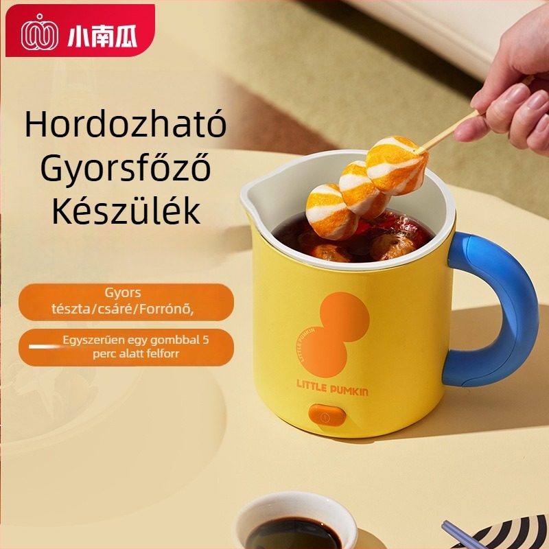 Egyszeres használatú elektromos főzőedény integrált párolással, 800 ml űrtartalom, belső edény 304 rozsdamentes acélból, mechanikus vezérlés, szigetelés, modell LB-GO8O