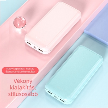 Külső akkumulátor U68 20000mAh QC2.0, 12W kimenet, polimer Li-ion akkumulátor