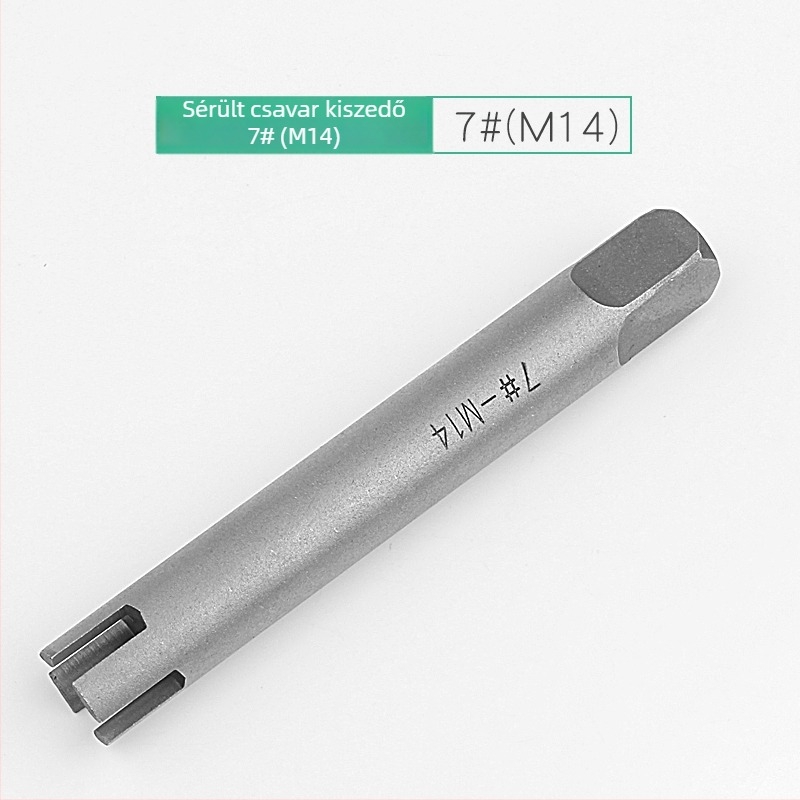 Tört csavarok kinyerője – nagy szilárdságú kézi, fordított menetű kinyerő; Márka: Other; Modell: F756T6SJMH558H