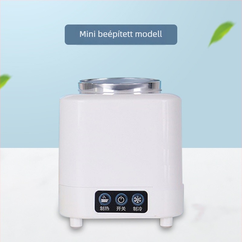 Mini hordozható italhűtő pohár, Ice Boy modell, DC tápegység 220V