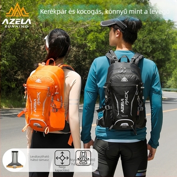 Oxford anyagú túraszák, uniszex, lélegző, görbes vállpántokkal, szabadtéri túrákhoz és kempingezéshez