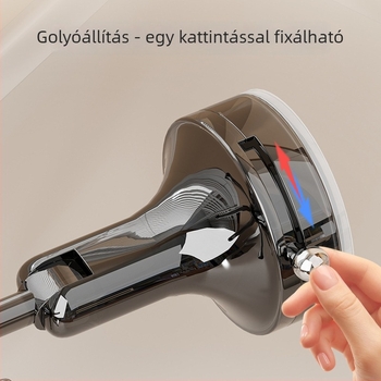 Forgatható falra szerelhető vákuumos eszközök tárolója — PET anyag, modern minimalista stílus, több mint három akasztó, teherbírás 0–1 kg