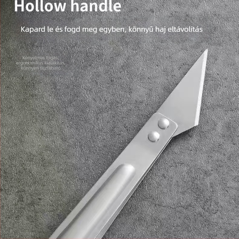 Három darabos rozsdamentes acél hámozó- és reszelő készlet gyümölcsöknek és zöldségeknek