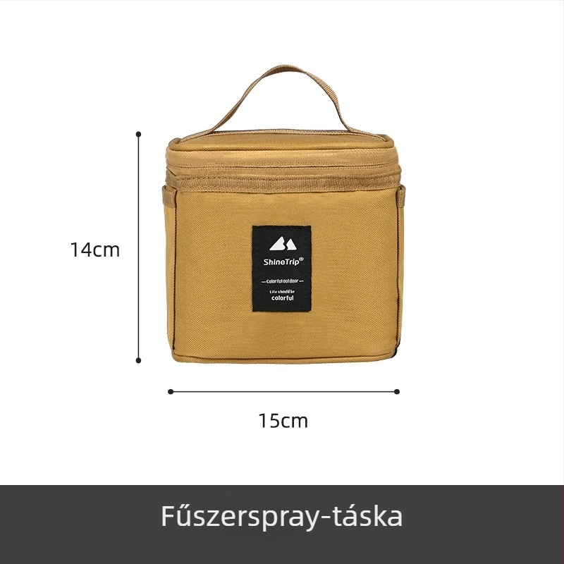 Szabadban használható fűszeres üveg készlet tároló táskával | Márka Shinetrip | Eredet: Kína | Termékkategória: Tároló táska, Egyéb