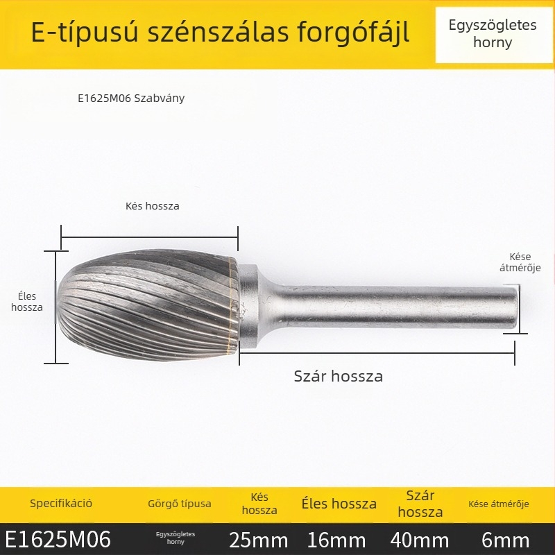 Lapos maró, gyorsacél, bevonat nélküli