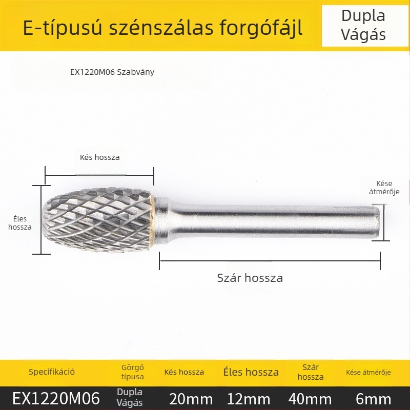 Lapos maró, gyorsacél, bevonat nélküli