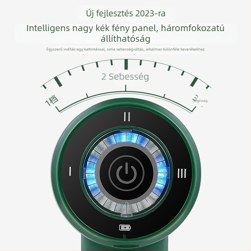 Vezeték nélküli kézi tojáshabosító krémekhez és süteményekhez — 20W, 5V, 50Hz, PP ház