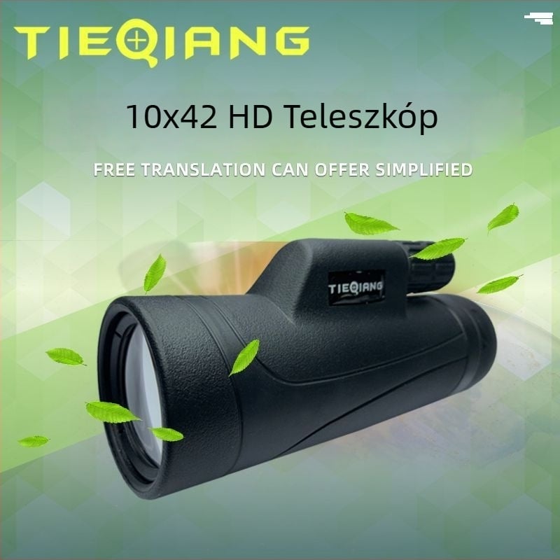 10x42 professzionális kézi monocular távcső teljes optikai üveggel