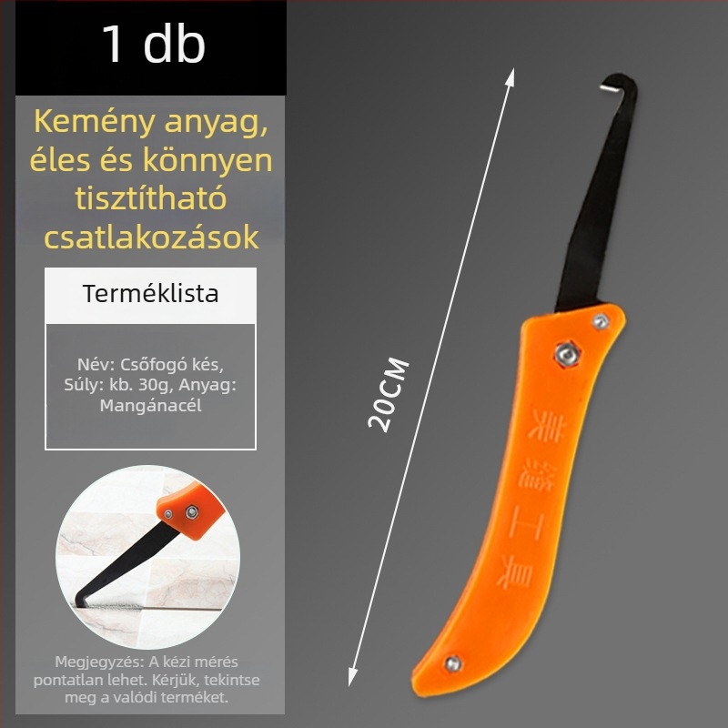 Műanyag csempe fugázó készlet — Yin‑Yang sarok, tömítőkaparó, tömítőanyag, kivitelező készlet