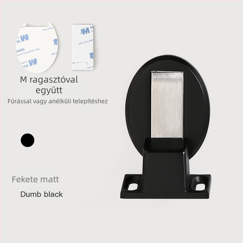 BAGB Talajszívó ajtó stopper, cink ötvözet, elektroplakolt felület, CT-02 talajtípus, modern stílus