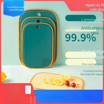 Búzaszalmasból készült vágódeszka, penészálló, multifunkcionális konyhai használatra, megvastított gyümölcs előkészítéshez