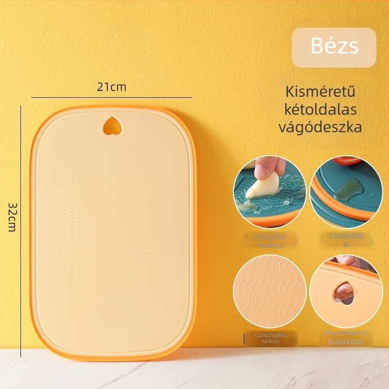 Búzaszalmasból készült vágódeszka, penészálló, multifunkcionális konyhai használatra, megvastított gyümölcs előkészítéshez