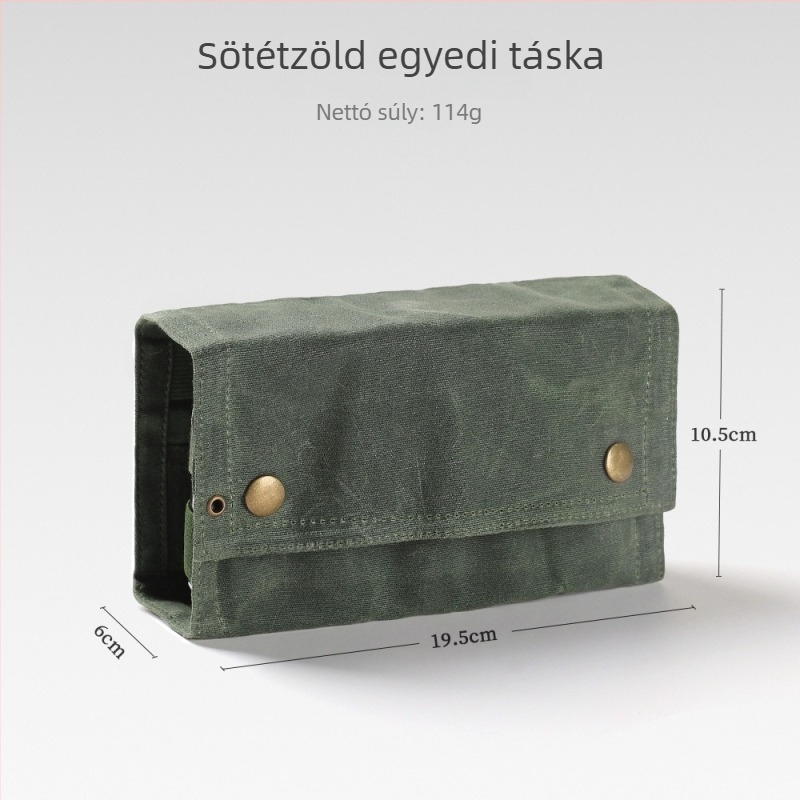 Ise Mount kültéri fűszertartó tároló táska 9 üveg fűszeres üveggel — grill fűszeres üvegek készlet vászon táskában