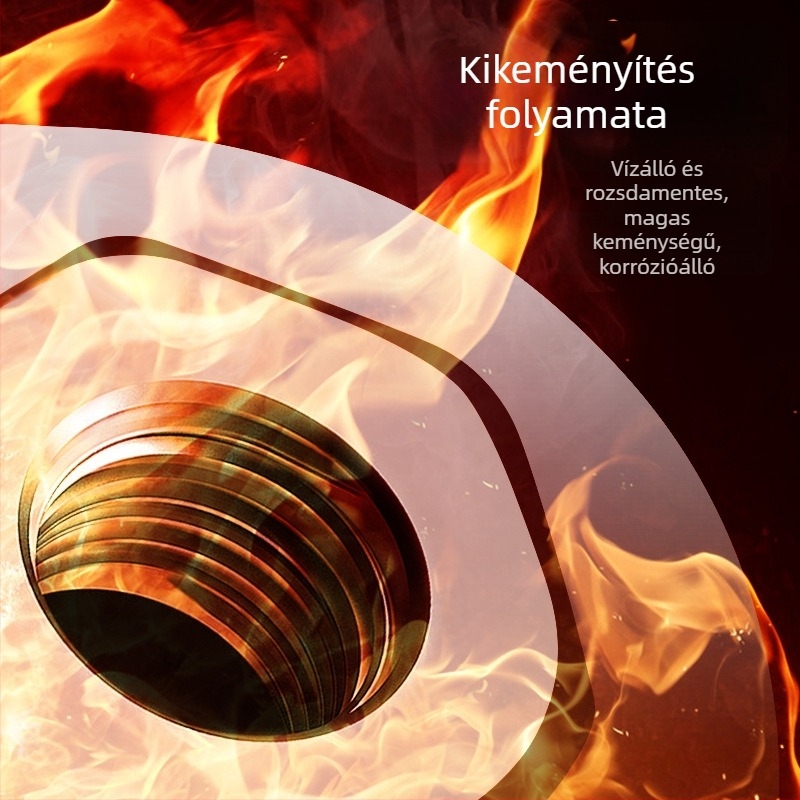 Sarokcsiszolóhoz tartozó kiegészítők: nyomólemez, Chen Tu, magas széntartalmú acél, kompatibilis univerzális anyával és csavarral