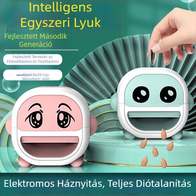 Elektromos automata napraforgómag-héjleválasztó