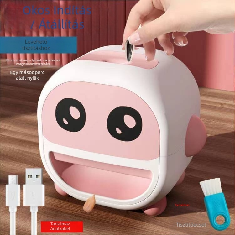 Elektromos automata napraforgómag-héjleválasztó