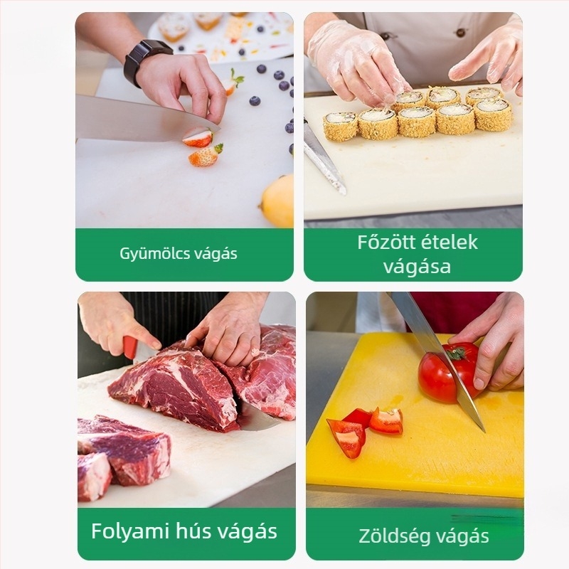 Műanyag vágódeszka – antibakteriális, kínai stílusú, Shuobeidi márka, sushi és lazac előkészítéséhez