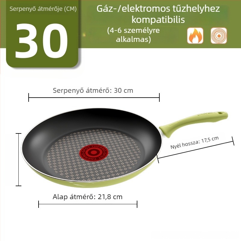 Supor tapadásmentes lapos serpenyő palacsintákhoz, tojásokhoz és steakhez, kompatibilis gáz- és indukciós főzőfelületekkel