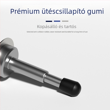 Ajtó felső párna, rozsdamentes acél, polírozott felület, falra szerelhető, automatikus