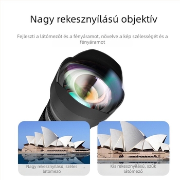 40x mobiltelefonos teleobjektív monokuláris teleszkóp kültéri koncertekhez — 4K felbontás, 36 mm kimeneti pupilla