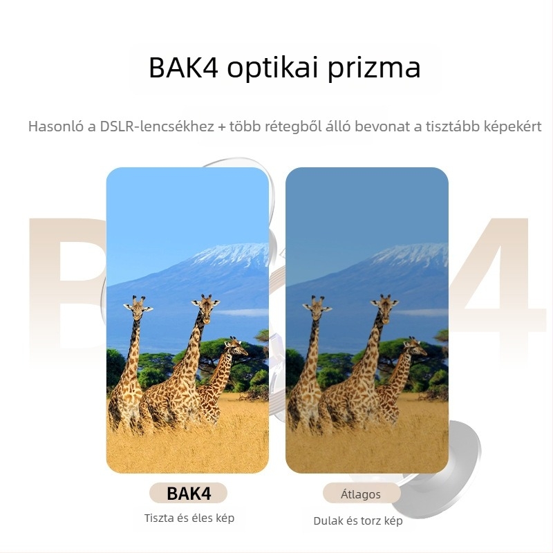 40x mobiltelefonos teleobjektív monokuláris teleszkóp kültéri koncertekhez — 4K felbontás, 36 mm kimeneti pupilla