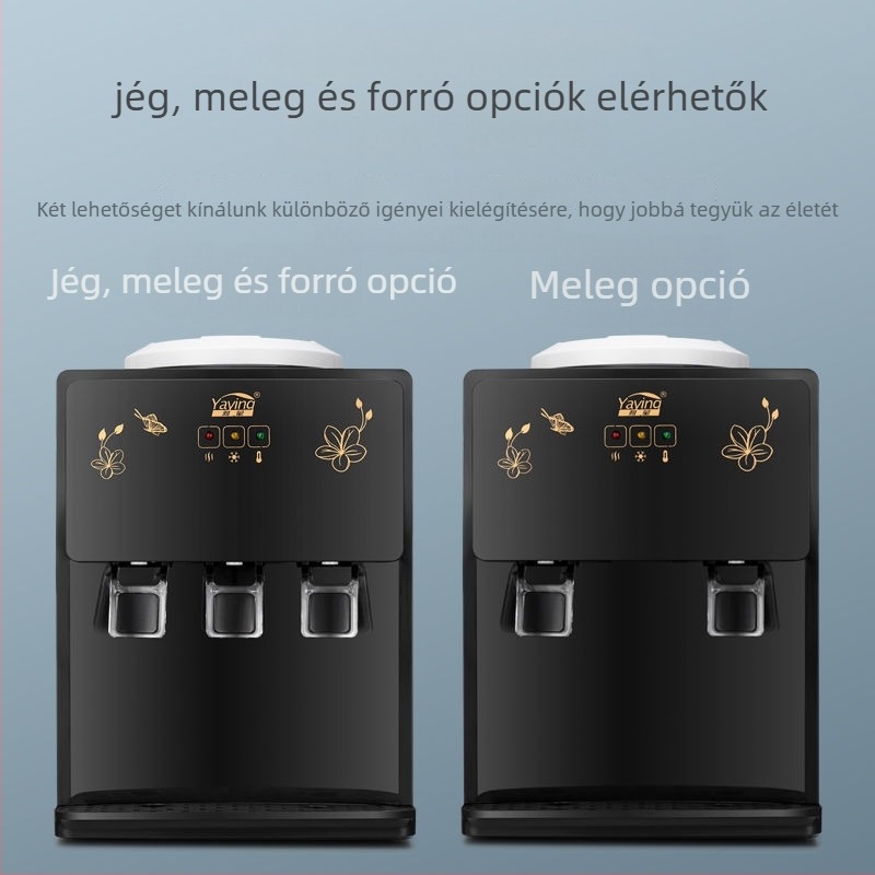 Asztali vízadagoló – csak hűtés, kompakt otthoni használatra, nem okos funkcióval, garancia nélküli