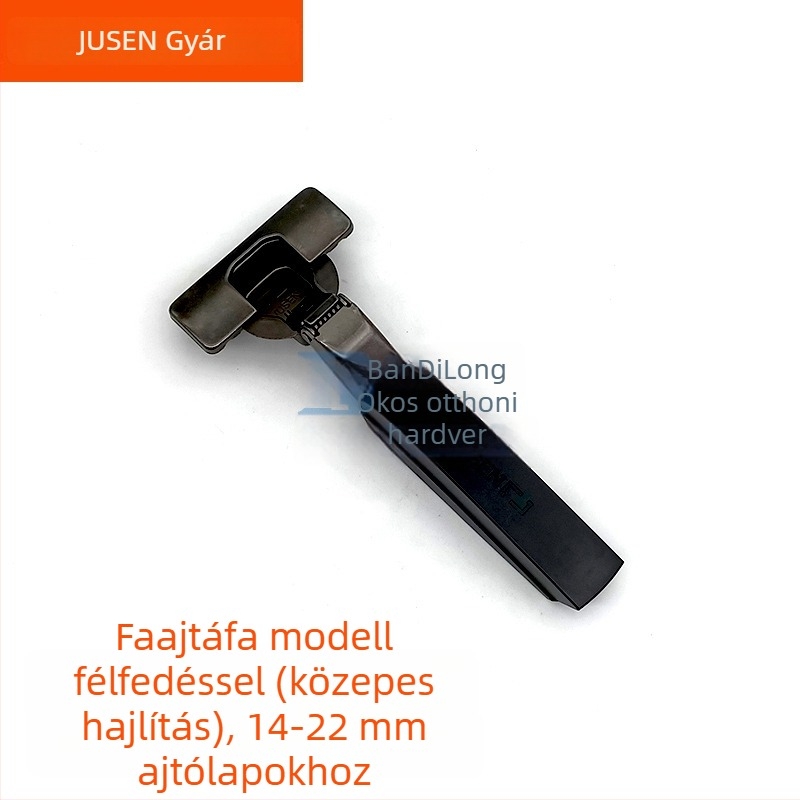 Gardrób ajtó pántok - magas szénacél, stamping formázással, 1,5 mm vastagság, prémium minőség