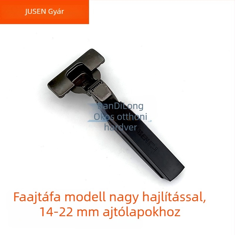 Gardrób ajtó pántok - magas szénacél, stamping formázással, 1,5 mm vastagság, prémium minőség