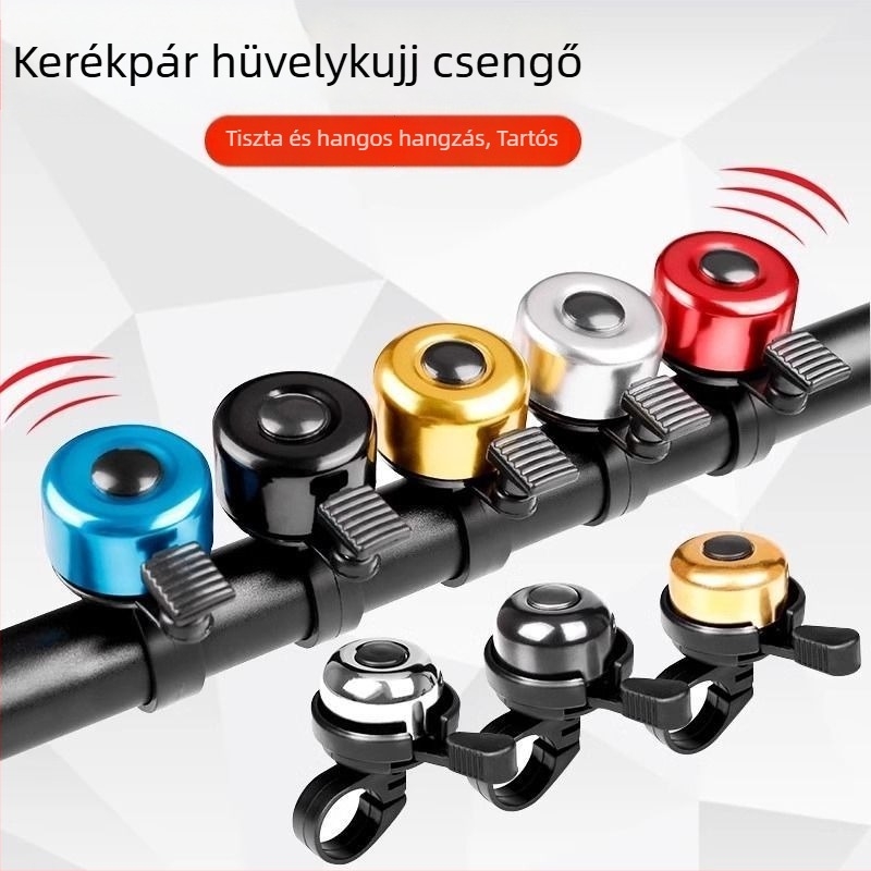 Hegyikerékpár harang, színes, nagyon hangos (Anyag: Műanyag; Márka: Más; Feldolgozás: Nincs; Importálás: Nem)