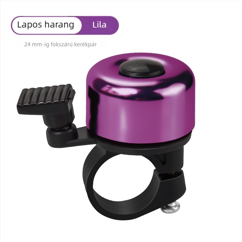 Hegyikerékpár harang, színes, nagyon hangos (Anyag: Műanyag; Márka: Más; Feldolgozás: Nincs; Importálás: Nem)