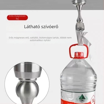Ajtó stopper 881/882, rozsdamentes acél 304, csiszolt felület, fali szerelés