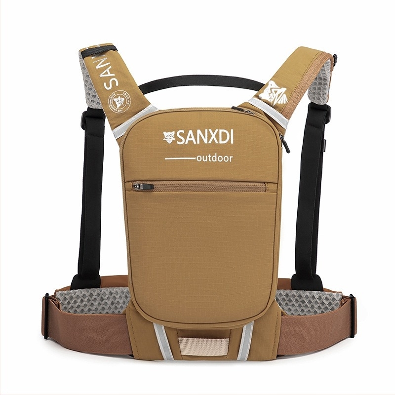 SANXDi uniszex nylon sport hátizsák légpárnás vállpántokkal kempingezéshez és lovagláshoz