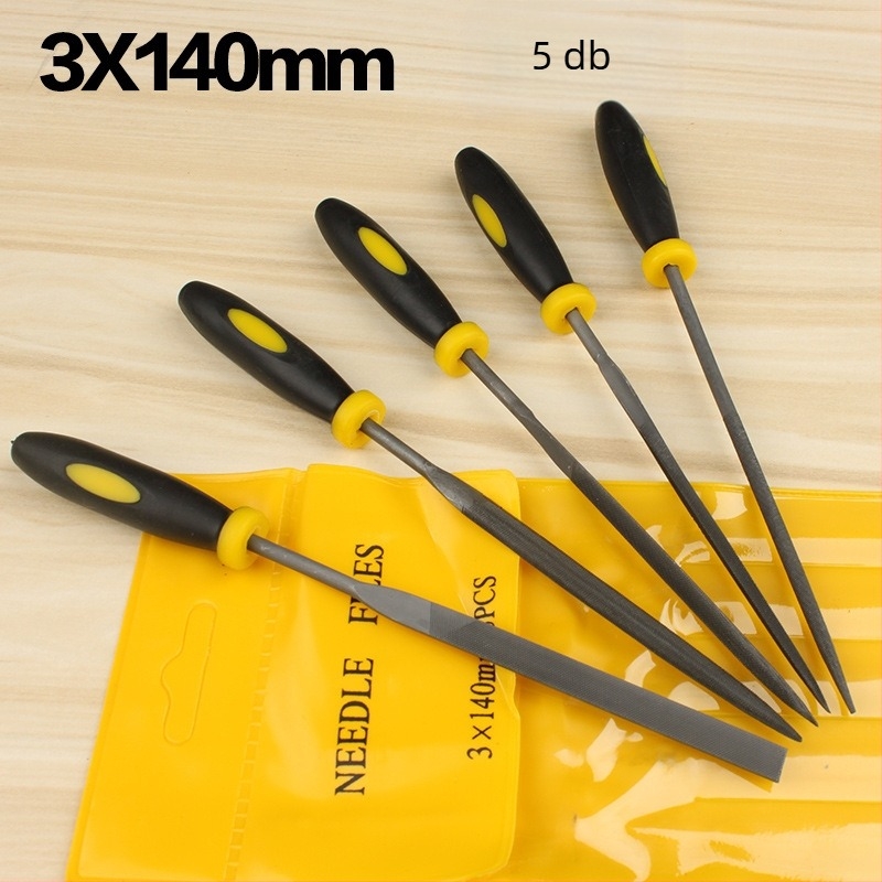 Különféle reszelőkészlet fémipari felhasználásra - csapágyacél, MYTEC/MEC