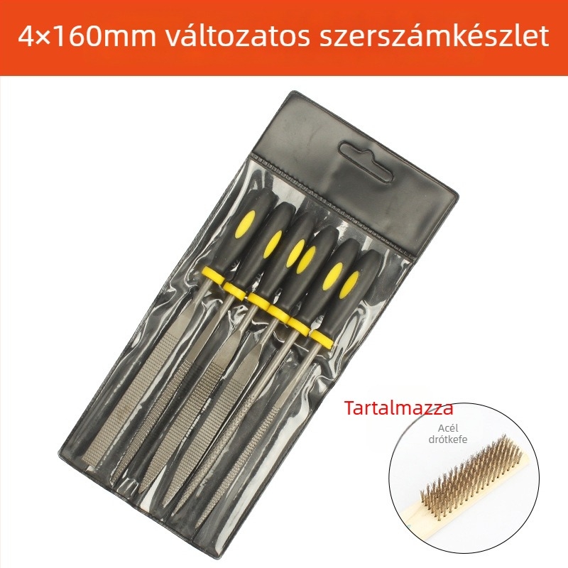 Különféle reszelőkészlet fémipari felhasználásra - csapágyacél, MYTEC/MEC