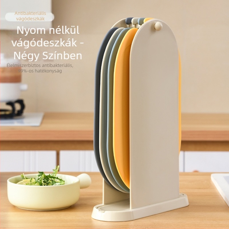 Műanyag antibakteriális vágódeszka, kétoldalas, anti-mildew, márka Zhai xiaona