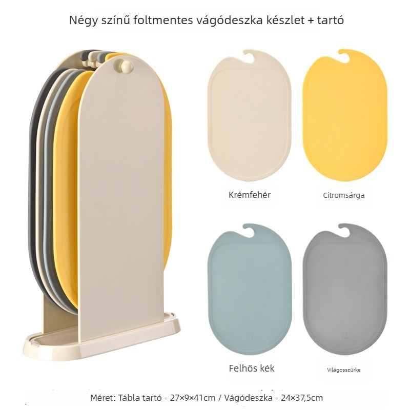 Műanyag antibakteriális vágódeszka, kétoldalas, anti-mildew, márka Zhai xiaona