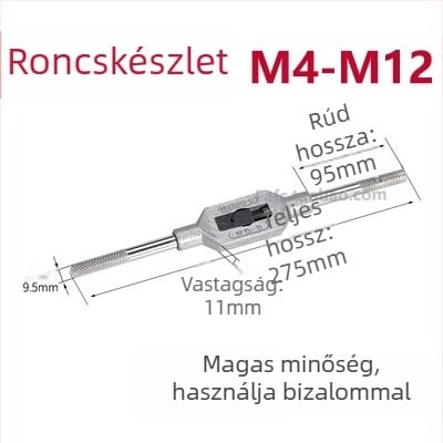 Magas szilárdságú tapping kulcs körkörös die-vel — kéziszerszám