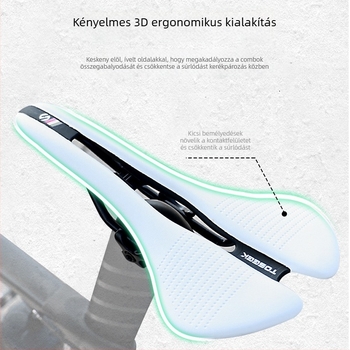 TOSEEK Kerékpárnyereg — műanyag kivitel, modell 0, hétköznapi stílus, kerékpárokhoz