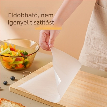 Egyszer használatos vágódeszka alátét a konyhában, csúszásmentes és antibakteriális