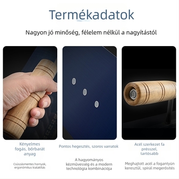Glettelő spatula vasalólemezzel cementhez és csempe munkákhoz | Márka Xing Deshun | Privát címke elérhető