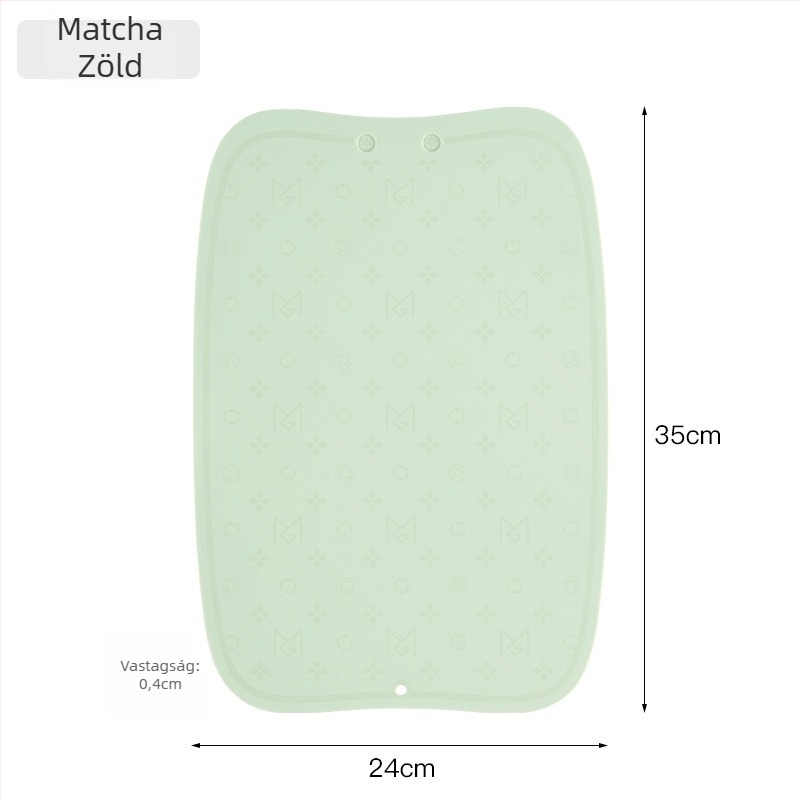 TPU vágódeszka, kétoldalas, csúszásmentes, antibakteriális, penészmentes