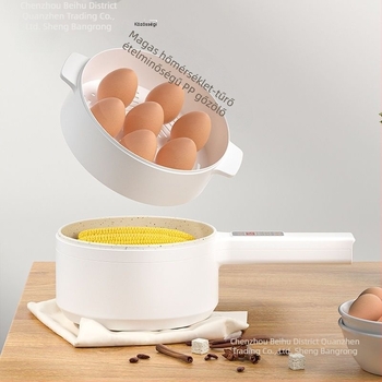 Intelligens elektromos főzőedény, többfunkciós: tészta, rizs párolás, zabkása, sütés és hot pot – minden egyben; kerámia belső edény; levehető és mosható; vezérlés gombbal; kapacitás 2 L alatt; 2–3 személyre (2 L alatt; 2–3 személyre; kerámia belső edény; 