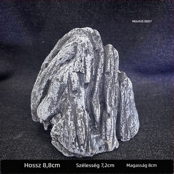 Akvarisztikus táj kő dekoráció – kerámia, kézzel készített, egyszerű és modern stílus, testreszabás elérhető