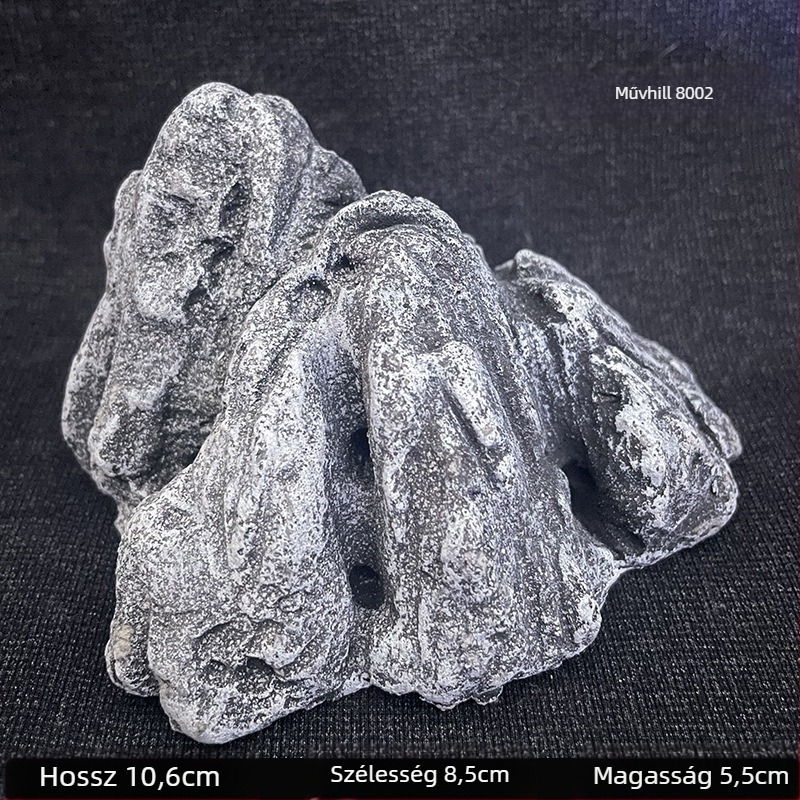 Akvarisztikus táj kő dekoráció – kerámia, kézzel készített, egyszerű és modern stílus, testreszabás elérhető