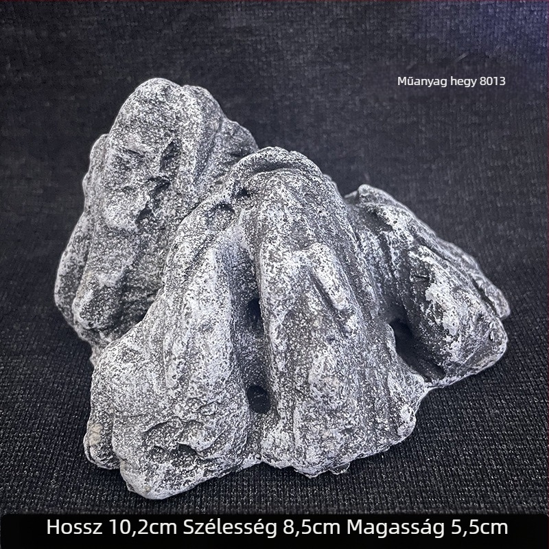 Akvarisztikus táj kő dekoráció – kerámia, kézzel készített, egyszerű és modern stílus, testreszabás elérhető