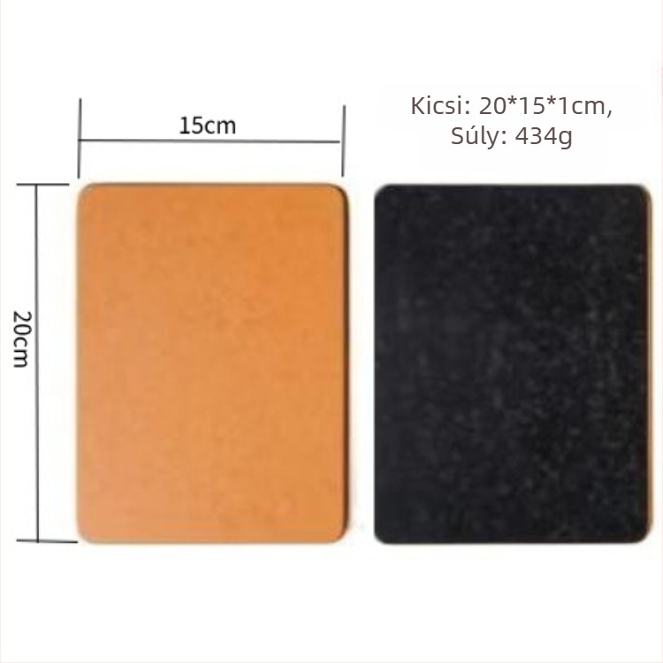 Testre szabható vágódeszka fenyő rostból, kétoldalas, antibakteriális, gombaellenálló, vastagított, csúszásmentes