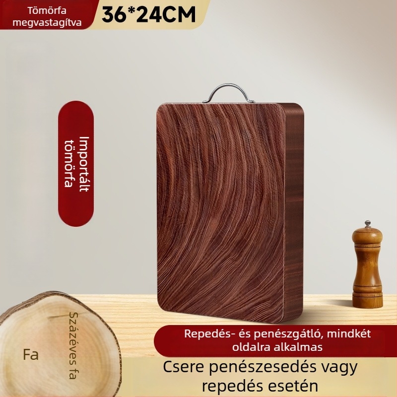 Rosewood vágódeszka, penészálló, konyhai használatra