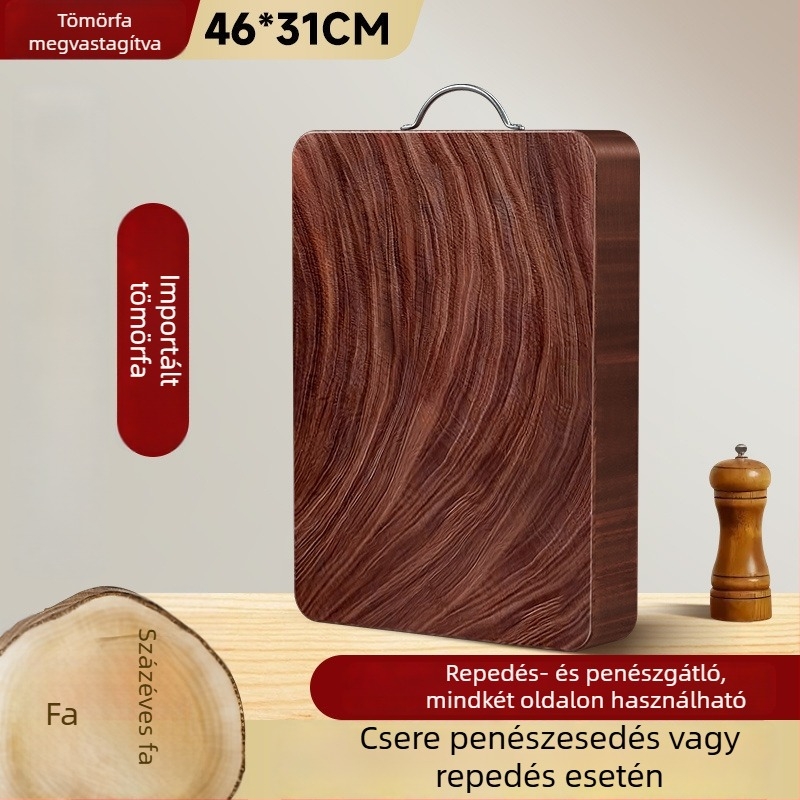 Rosewood vágódeszka, penészálló, konyhai használatra